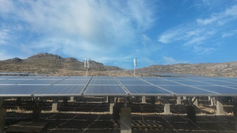 Energía solar hibrida